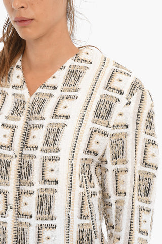 Lined Embroidered Jacket