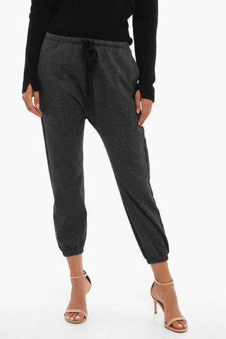 DROPPED CROTCH Joggers With Drawstrings