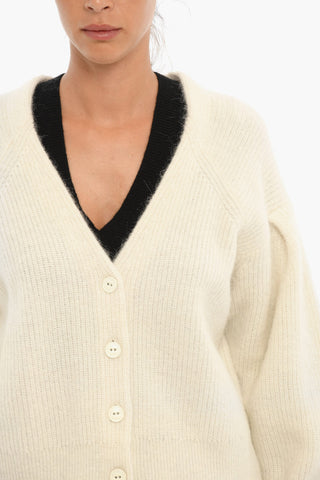 Wool Blend LIANA Cropped Cardigan