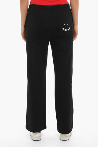 Brushed cotton Boot Cut Joggers