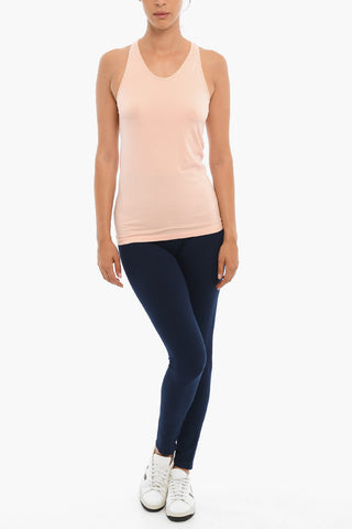 Logo Print Sleeveless Top 