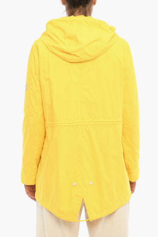 Hooded Raincoat With detatchable Padding