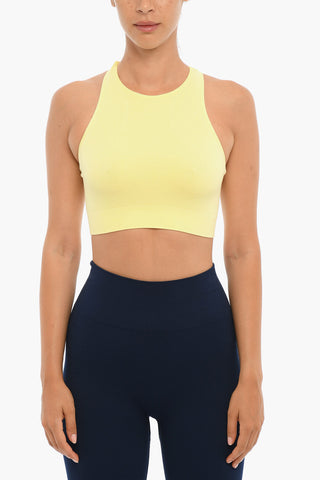Printed Sleeveless Cropped Top