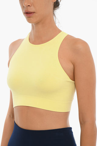 Printed Sleeveless Cropped Top