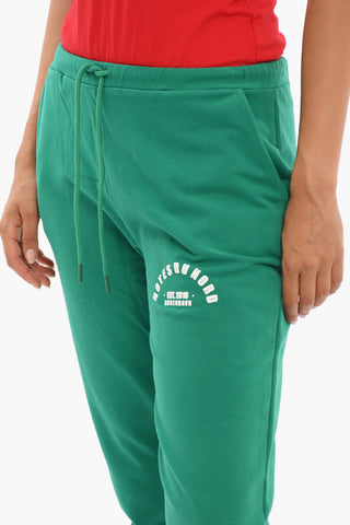 Printed logo Joggers With Drawstrings