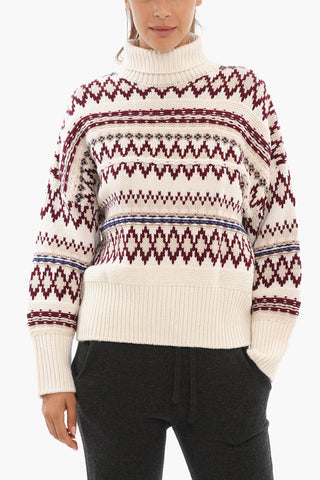 Embroidered WILLOW Turtleneck Jumper