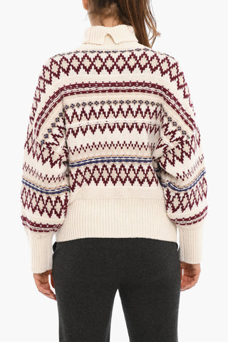 Embroidered WILLOW Turtleneck Jumper
