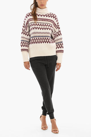 Embroidered WILLOW Turtleneck Jumper