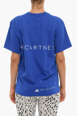 ADIDAS Logo print Crewneck Short Sleeved T-shirt