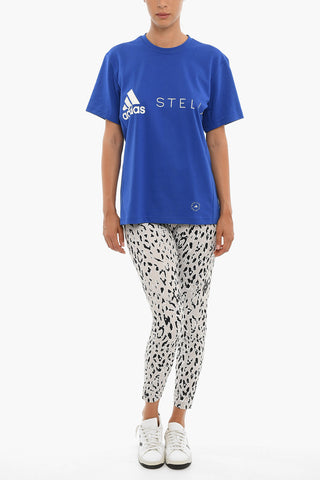 ADIDAS Logo print Crewneck Short Sleeved T-shirt