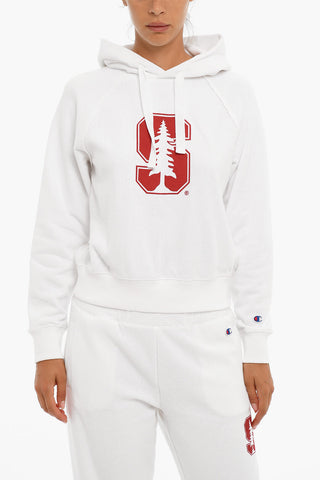 Brushed Cotton Printed Hoodie