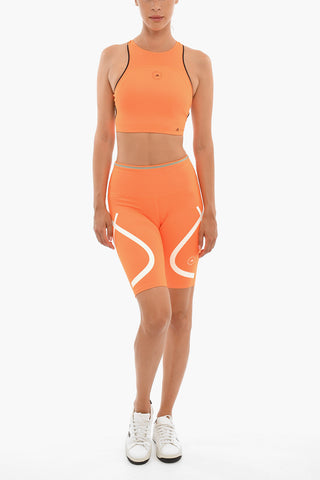ADIDAS Logo print Biker Shorts