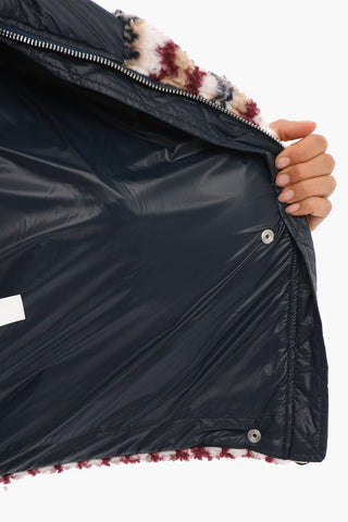 Hooded JOELLE SHERPA Puffer Jacket