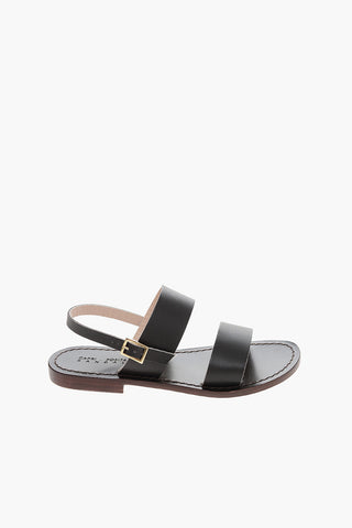 Sandali Slingback in Pelle 