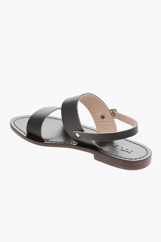 Sandali Slingback in Pelle 