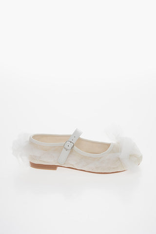 TAO Ballerine Mary Jane Con Decorazione in Tulle