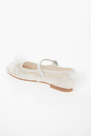 TAO Ballerine Mary Jane Con Decorazione in Tulle