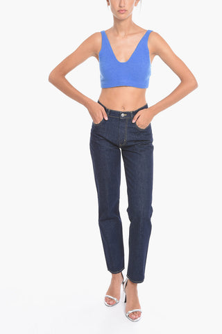 Dark-washed BARA Slim-fitting Denims