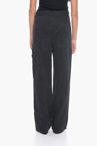 High-waisted PARYAMA Flared Denims 23cm