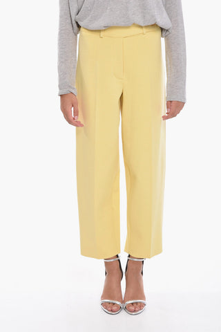 High-Waisted Crop Pants MADELEINE