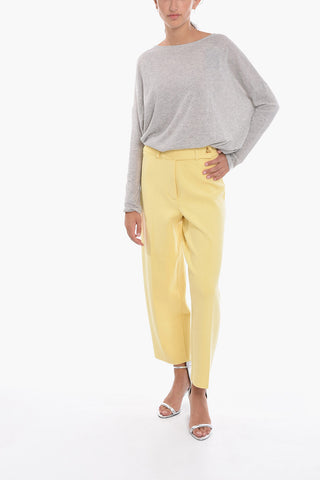 High-Waisted Crop Pants MADELEINE