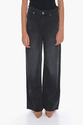 High-waisted PARYAM Flared Denims 26cm