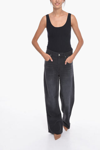 High-waisted PARYAM Flared Denims 26cm