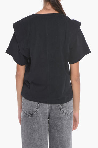 T-shirt ZELITOS in Cotone con Maniche a Doppio Strato