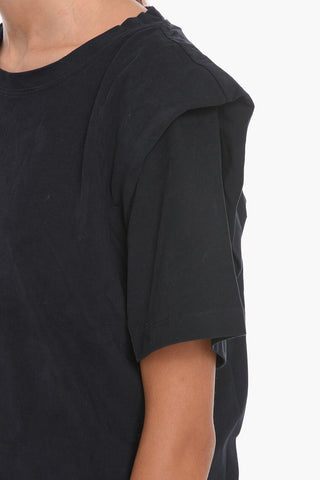T-shirt ZELITOS in Cotone con Maniche a Doppio Strato