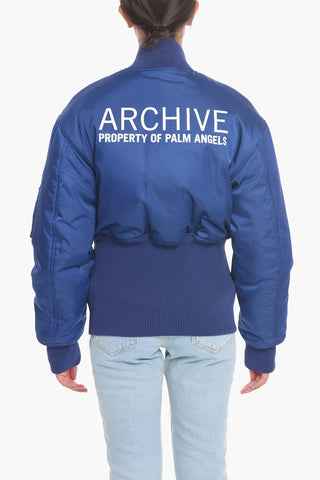 Padded ARCHIVE Puffer with Ribbed Waist-band