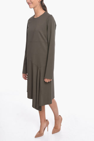 Wool MAGGIO Dress with Pleats
