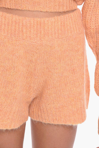 Wool Blend SUSANNA Shorts with Drawstring Waist