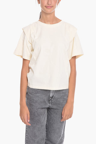 T-shirt ZELITOS in Cotone con Maniche a Doppio Strato