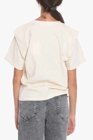 T-shirt ZELITOS in Cotone con Maniche a Doppio Strato