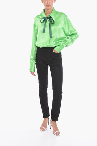 High-waisted Denims with Skinny-fit