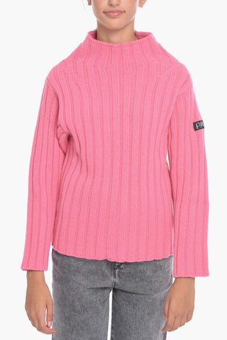 Cashmere-blend SAILOR Mock Neck Sweater