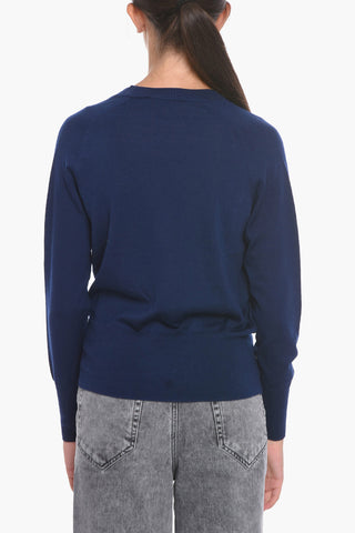 Merino-wool KENDALL Cardigan with Asymmetric fastening