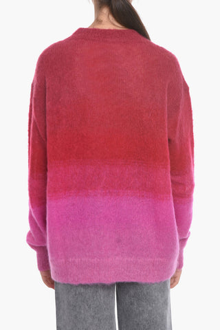 ETOILE Mohair DAWN Crewneck Sweater in Gradient effect