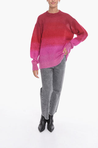 ETOILE Mohair DAWN Crewneck Sweater in Gradient effect