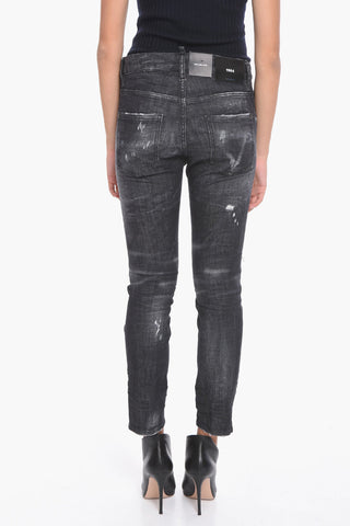 1964 Jeans COOL GIRL con Effetto Distressed 15cm