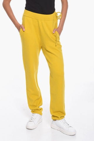 Joggers N°30 in Misto Cashmere con Laccetto Laterale