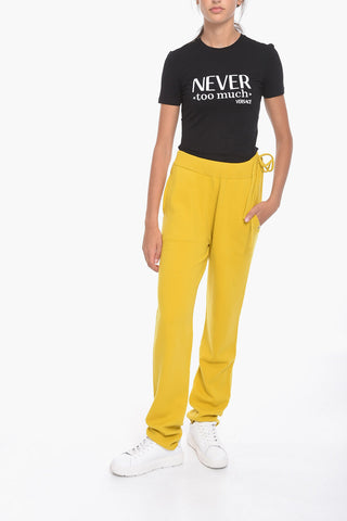 Joggers N°30 in Misto Cashmere con Laccetto Laterale