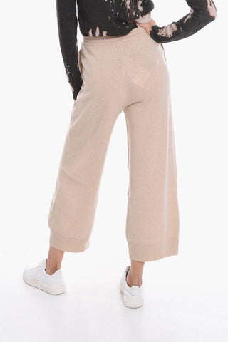 Pantaloni Jogger Flare in Cashmere 