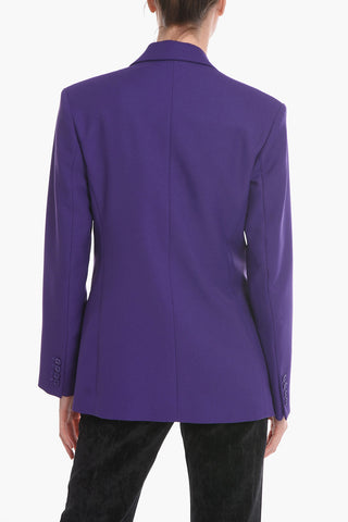 Half-lined Blazer with Front Slits