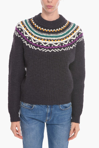 ETOILE Wool GIR FAIR ISLE Sweather
