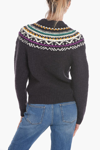 ETOILE Wool GIR FAIR ISLE Sweather
