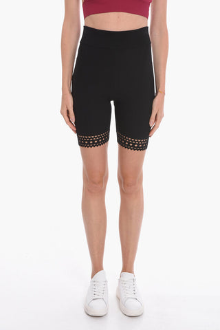 Leggings Corti VIENNA con Motivo Traforato