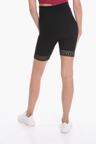 Leggings Corti VIENNA con Motivo Traforato