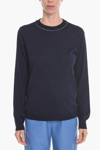 MM4 Crew Neck INSIDE-OUT UNISEX Sweater with Visible Stitchings