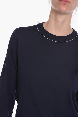 MM4 Crew Neck INSIDE-OUT UNISEX Sweater with Visible Stitchings